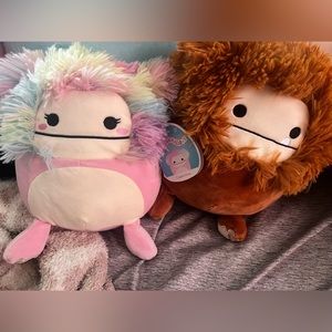 Benny and Caparinne squishmallow set